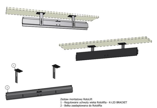 K LID BRACKET 1
