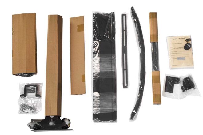 Box elements from RF motorised tv lift series K-Premium - Sabaj System