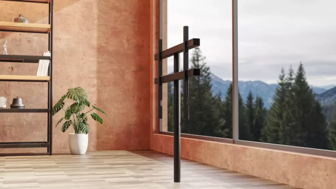 Floor TV Lift without TV