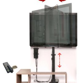 Motorized TV LIFT with swivel – RotoLift