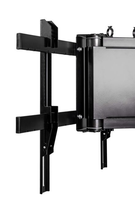 TV wall mount with double electric rotation and remote control max. 75 I 35 kg ir OPEN L Sabaj System