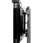 TV wall mount with double electric rotation and remote control max. 75 I 35 kg ir OPEN L Sabaj System view from the wall