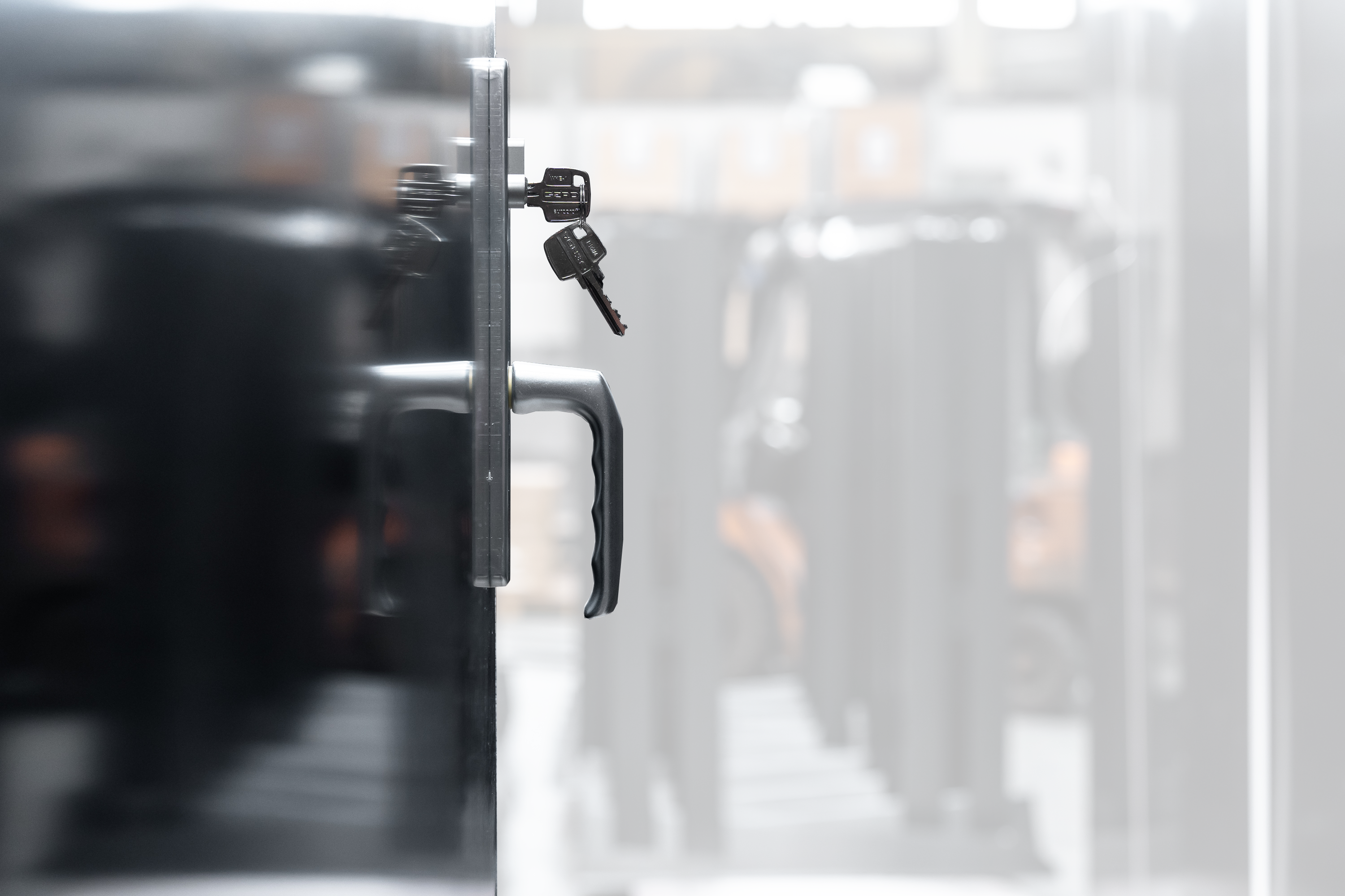 Bezpieczny zamek Parking Space