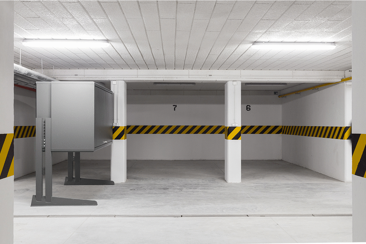 Regulacja wysokości Parking Space